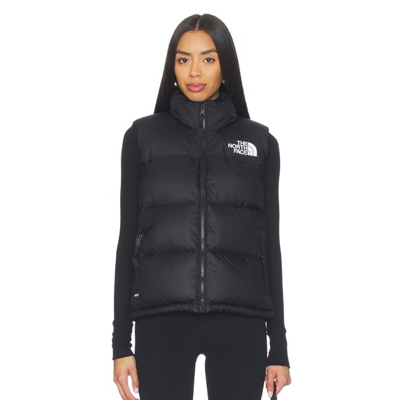 The North Face 1996 Retro Nuptse 700 Fill Down Vest Women's Large Black Puffer - Picture 2 of 14